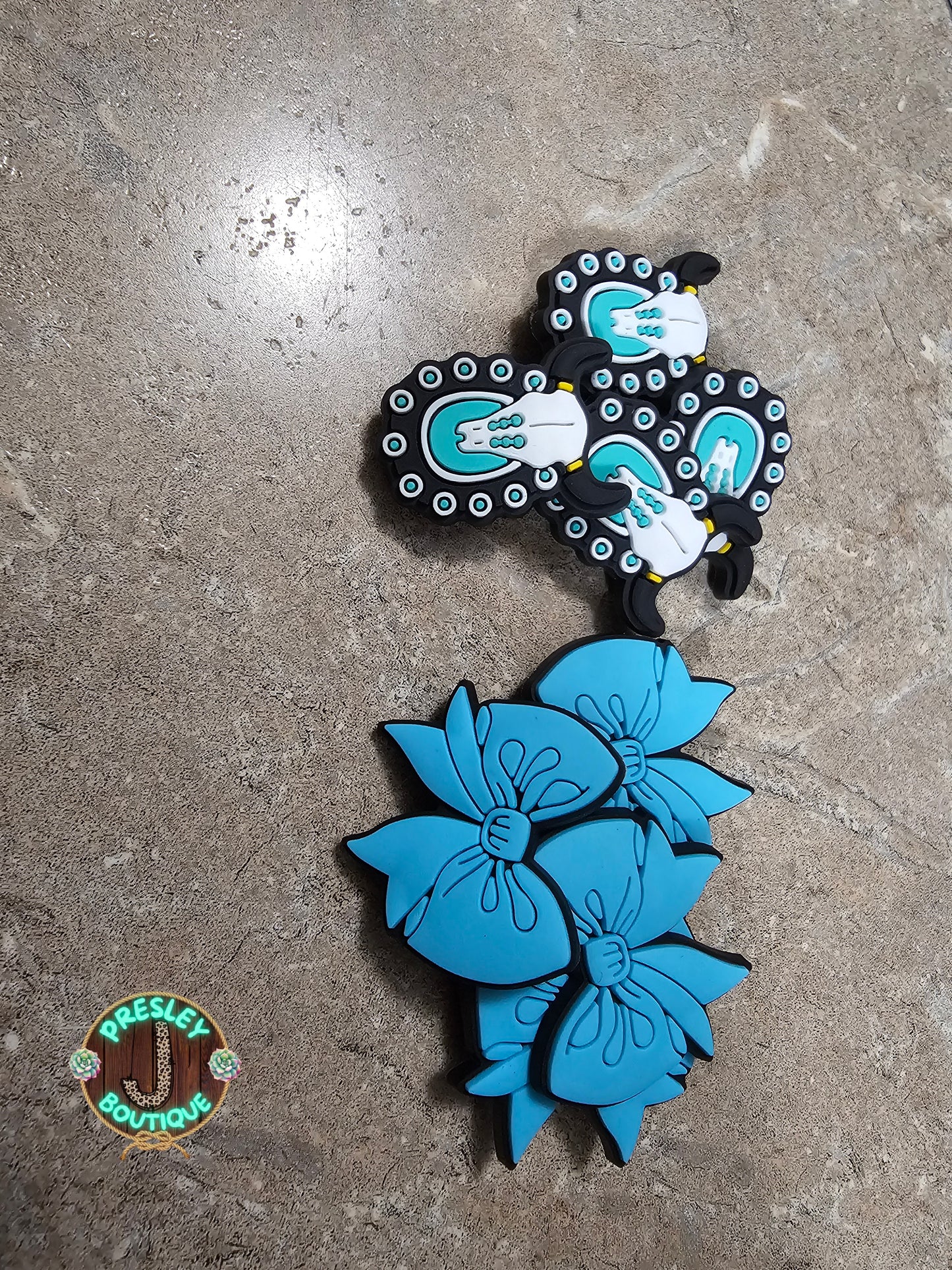 Western Croc Charms