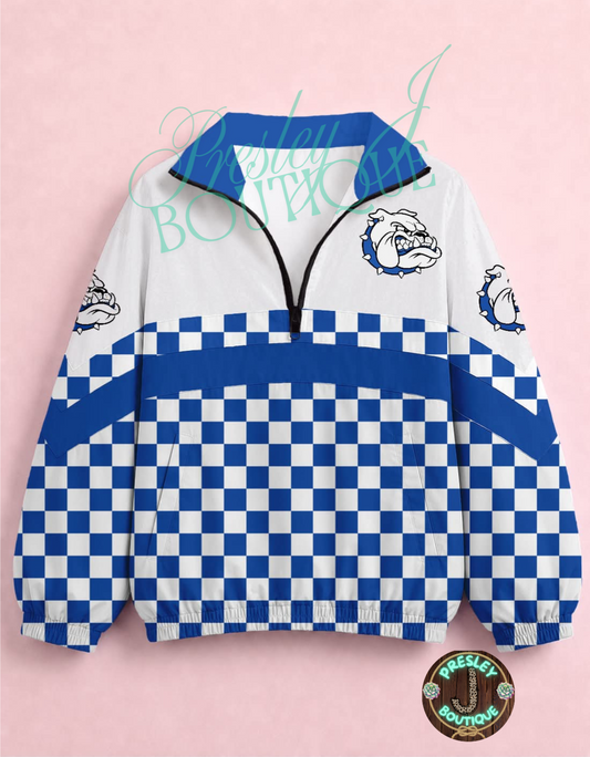 Yoakum Checkered School Spirit Jacket