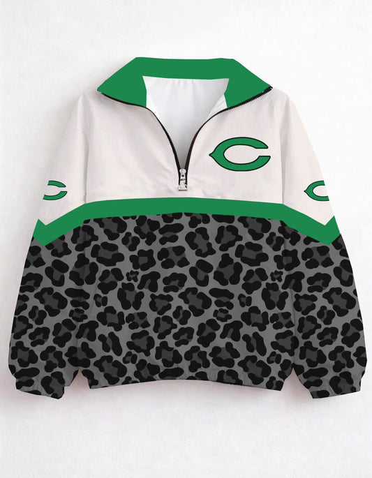 Cuero Leopard School Spirit Jacket