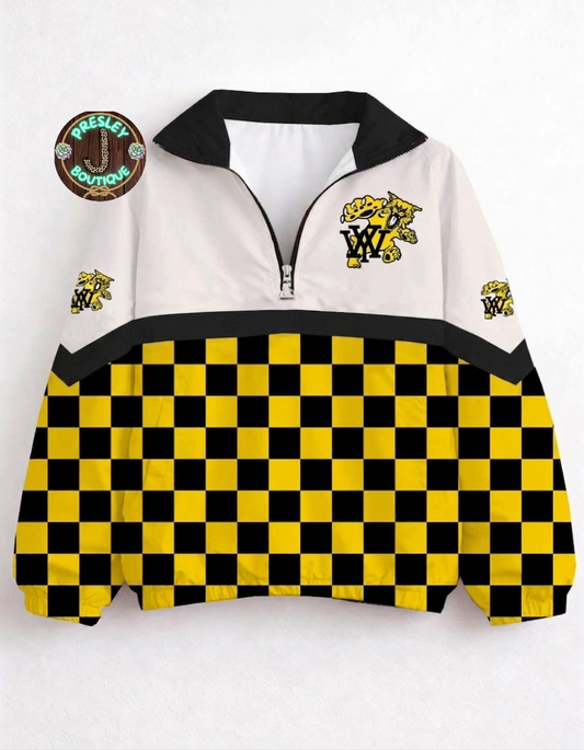 Yorktown Checkered School Spirit Jacket